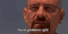 Breaking Bad Walter White GIF - Breaking Bad Walter White Youre Right GIFs