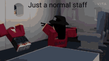 Just A Normal Staff So Ok GIF - Just A Normal Staff So Ok GIFs