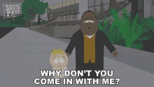 why dont you come in with me butters scotch biggie smalls south park s10e11