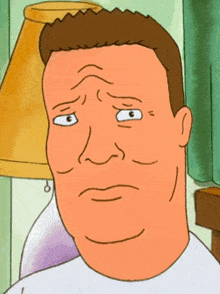 king of the hill hank hill uhh what confused