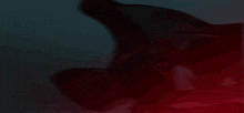 a drawing of a woman with red ribbons coming out of her mouth