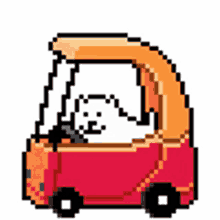 toby fox car the last thing you see before you die annoying dog deltarune