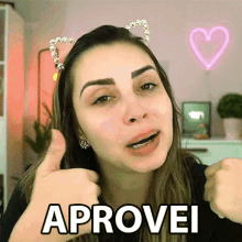 Aprovei Approved GIF - Aprovei Approved Joinha GIFs