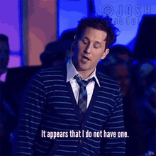 It Appears That I Do Not Have One Josh Sundquist GIF - It Appears That I Do Not Have One Josh Sundquist I Dont Have It GIFs