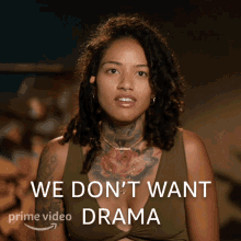 We Dont Want Drama Alicia GIF - We Dont Want Drama Alicia The One That Got Away GIFs