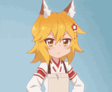 the helpful fox senko san sewayaki kitsune no senko san cute sad