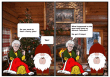 Gnome Laughing GIF - Gnome Laughing Mrs Claus GIFs