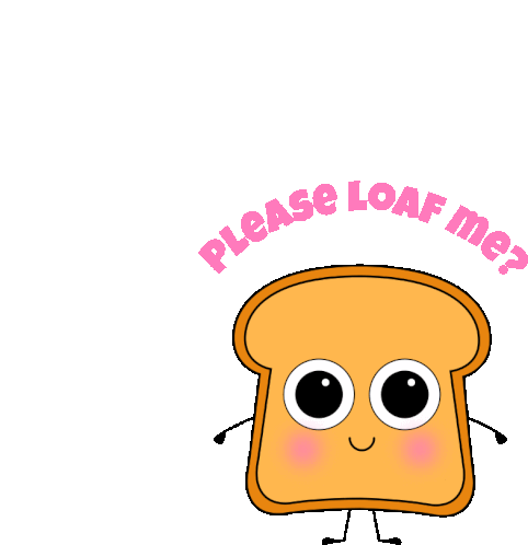 Loaf Love Sticker - Loaf Love Bread Stickers