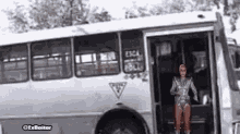 Lady Gaga Jump GIF - Lady Gaga Jump Bus GIFs