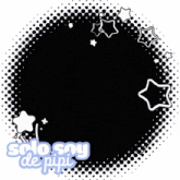 a picture of a boy with blue eyes and the words solo soy de pipi