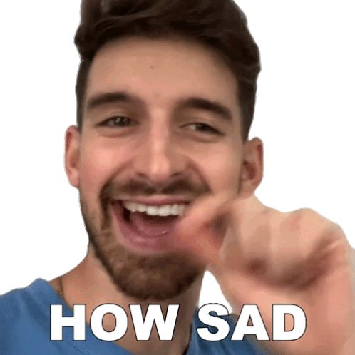 How Sad Joey Kidney Sticker - How Sad Joey Kidney How Tear Jerking Stickers