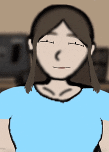 a blurry picture of a woman with her eyes closed
