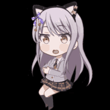 Yukina Minato Cat Girl GIF - Yukina Minato Cat Girl Cat GIFs