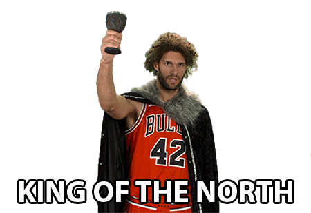 King Of The North Cheers Sticker - King Of The North Cheers Got Stickers