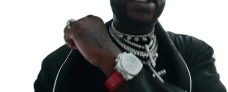 Look At My Watch Gucci Mane Sticker - Look At My Watch Gucci Mane First Day Out Tha Feds Song Stickers