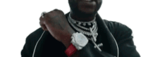 Look At My Watch Gucci Mane Sticker - Look At My Watch Gucci Mane First Day Out Tha Feds Song Stickers
