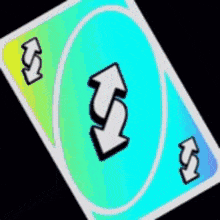 the back of a uno card is shown .