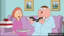 Peter Griffin Two Turtle Doves GIF