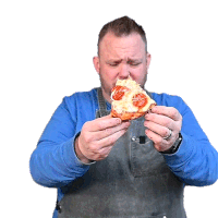 This Pizzas Good Matthew Hussey Sticker - This Pizzas Good Matthew Hussey The Hungry Hussey Stickers