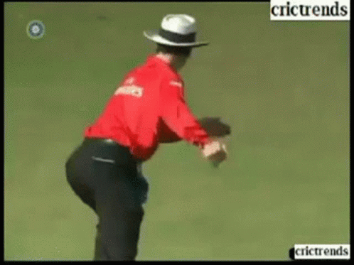 Billy Bowden Four GIF - Billy Bowden Four Umpire - Discover & Share GIFs