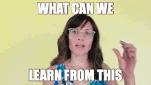 Your Happy Workplace Wendy Conrad GIF - Your Happy Workplace Wendy Conrad What Did We Learn GIFs