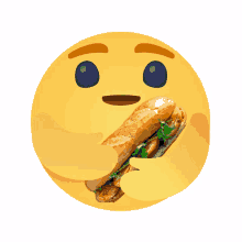 Emoji Smiley GIF - Emoji Smiley Hotdog Sandwich GIFs