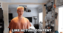Like Actual Content Content GIF - Like Actual Content Content Youtuber GIFs