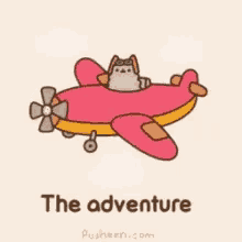 Pusheen Adventure GIF - Pusheen Adventure The Adventure GIFs