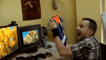 Mikeius Nerf Gun GIF - Mikeius Nerf Gun Nerf Gun GIFs