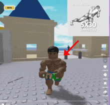 a screenshot of a video game that says 5x30 5min / day on it