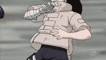 a cartoon of a person with the word animax on the bottom left