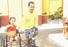 Sharlene San Pedro Tricycle GIF - Sharlene San Pedro Tricycle Goin Bulilit GIFs