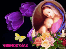 Buenos Dias Blessed Virgin Mary GIF - Buenos Dias Blessed Virgin Mary Mama Mary GIFs