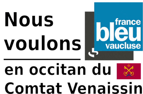 Nous Voulons France Bleu Vaucluse Sticker - Nous Voulons France Bleu Vaucluse France Bleu Stickers