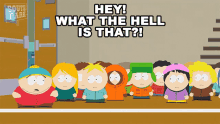 Hey What The Hell Is That Eric Cartman GIF - Hey What The Hell Is That Eric Cartman Butters Stotch GIFs