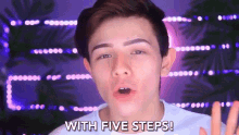 With Five Steps Five Stages GIF - With Five Steps Five Stages Basics GIFs