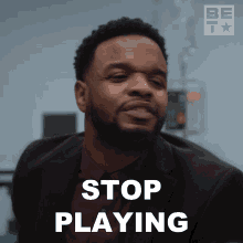 Stop Playing Dont Play Like That John GIF - Stop Playing Dont Play Like That John Bruh Show GIFs