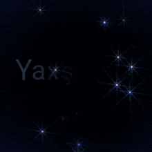 a black background with the word yaxsidaaa in white