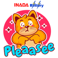 Inadajp Pleaasee Sticker - Inadajp Pleaasee Stickers