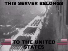 usa usa flag america this server belongs to this server belongs to the united states