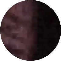 a pixelated image of a purple circle with a white border