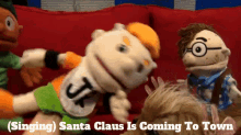 Sml Santa Claus Is Coming To Town GIF - Sml Santa Claus Is Coming To Town Singing GIFs