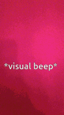visual beep pauschi