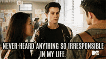 Teen Wolf Never Hear Anything GIF