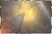 the sun is shining through the clouds in a frame