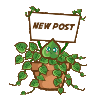 Mrhouseplant New Post Sticker - Mrhouseplant New Post Stickers