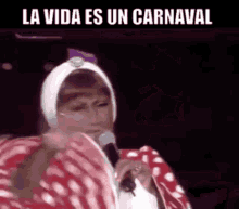 Celia Cruz La Vida Es Un Carnaval GIF