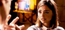 Doctor Who Clara Oswald GIF - Doctor Who Clara Oswald Face The Raven GIFs