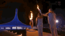 Fire GIF - Flame Torch Olympics GIFs