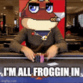 Bitcoin Frogs Im All In GIF - Bitcoin Frogs Im All In GIFs